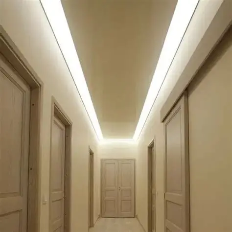 Minimalist düz alçipan tavan Bakı